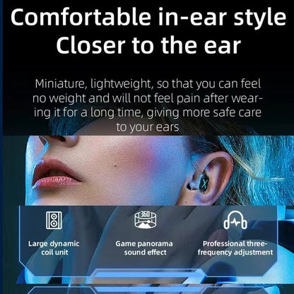 Feylan k82 new cool zero delay wireless hifi stereo headphones tws earbuds dual mode binaural low latency headsets gaming earphones